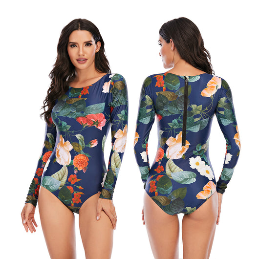 Traje de Baño Térmico Largo Protector Solar para Mujer