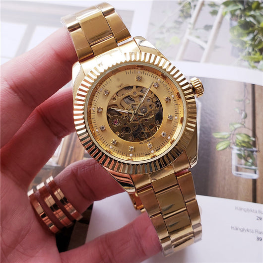 Reloj Mecánico Casual Hueco para Hombre - Image 13