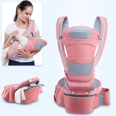 Cargador de Cadera para Bebé Transpirable Multifuncional - Image 4