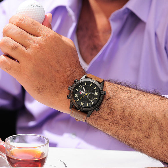 Reloj Deportivo de Lujo KAT-WACH para Hombre - Resistente al Agua con Esfera Luminosa