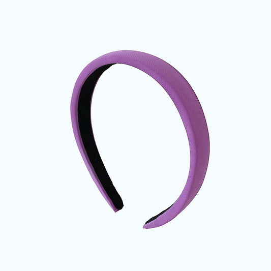 Diadema de Esponja Acolchada de Color Sólido - Accesorio para el Pelo