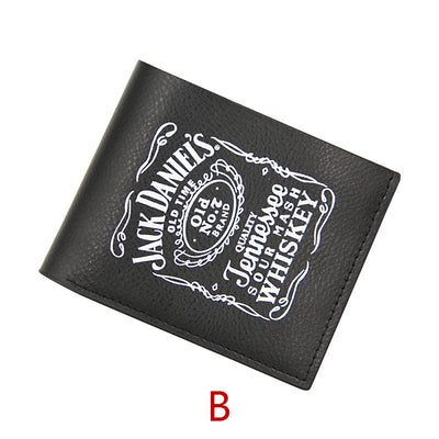 Cartera Corta para Hombre PU Negro de Moda - Image 4