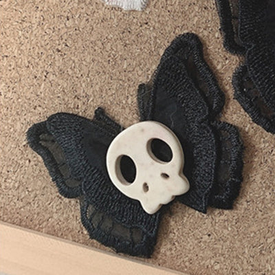 Pasador Calavera Lateral - Accesorio Punk Rock para Cabello - Image 4