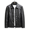 Chaqueta de Cuero Delgada para Hombre