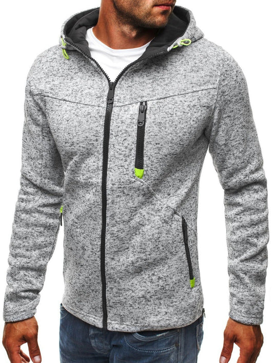 Cardigan Deportivo Jacquard para Hombre - Comodidad y Estilo - Image 2