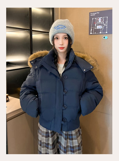 Abrigo Acolchado de Trabajo para Mujer - Chaqueta Térmica Gruesa - Image 16