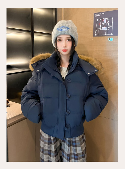 Abrigo Acolchado de Trabajo para Mujer - Chaqueta Térmica Gruesa - Image 16