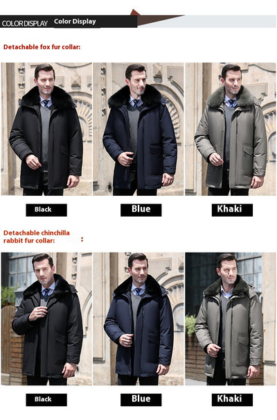 Abrigo Desmontable de Largo Medio para Hombre - Image 13
