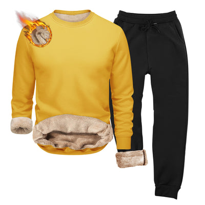 Conjunto Deportivo de Sudadera y Pantalón Acolchado Estilo Europeo - Image 8