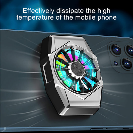 Ventilador Refrigerador Magnético para Celular - Sistema de Enfriamiento Rápido para Gaming - Image 4