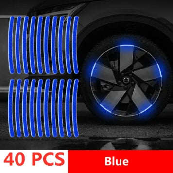 Pegatinas Luminosas de Advertencia Arcoíris para Auto - Image 10