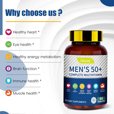 Multivitamínico para Hombres 60 Comprimidos - Image 2