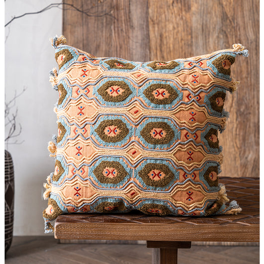 Almohada de Cintura de Algodón Premium Tejida a Mano - Image 39