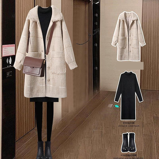 Chaqueta Occidental Entallada para Otoño e Invierno - Image 14