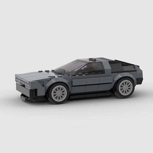 Set de Bloques de Construcción Mini Vehículos de Carreras para Niños - Image 7
