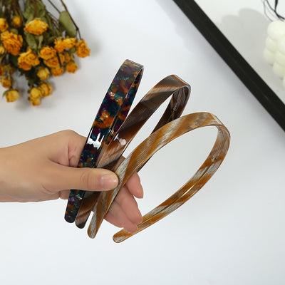 Diadema de Acetato Estilo Coreano Color Carey - Image 13