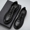 Zapatos Casuales de Cuero PU para Hombre - Slip-on Cómodos para Trabajo y Diario