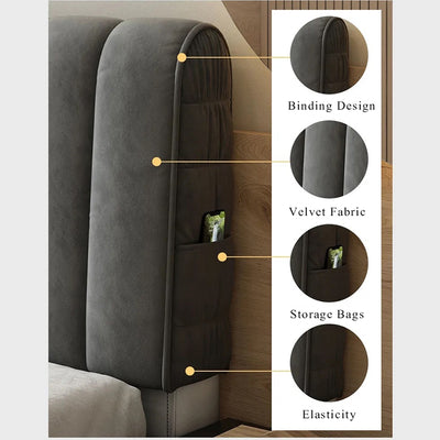 Funda Protectora Universal Acolchada para Cabecera de Cama con Protección Antipolvo - Image 6