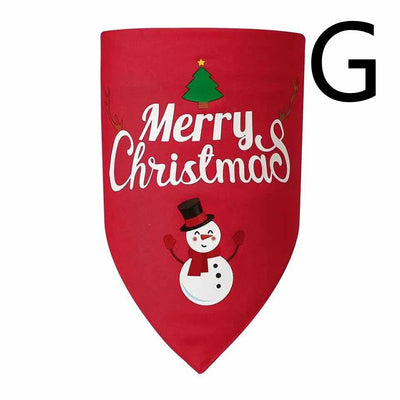 Pañuelo Triangular Navideño para Perros de Doble Capa - Image 8