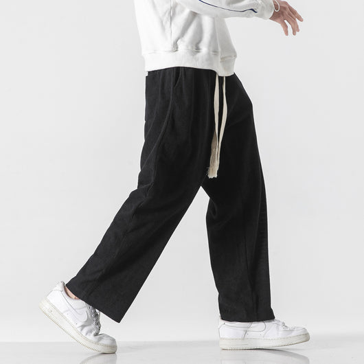 Pantalones de Pana para Hombre con Cordón Trenzado - Image 14