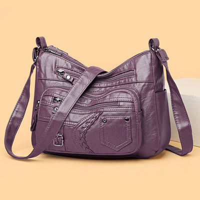 Bolso Bandolera de Gran Capacidad con Diseño Asimétrico Premium