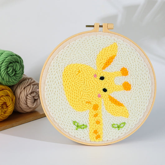 Kit Completo de Bordado para Niños - Agujas, Hilos y Patrones Estampados - Image 7