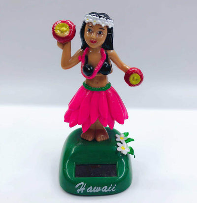 Adorno Colgante Solar Chica Hawaiana para Auto - Image 10