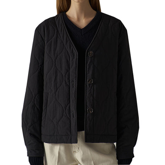 Chaqueta Corta de Algodón Acolchada Ligera para Mujer - Image 5