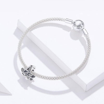 Pulsera de Plata Esterlina con Letras Personalizadas - Image 14