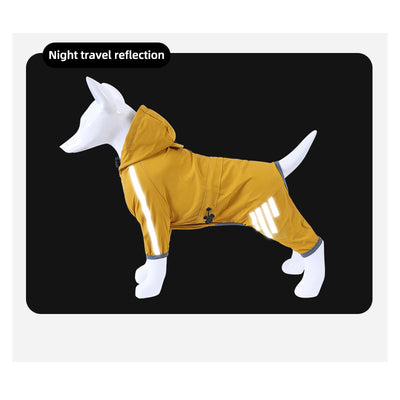 Impermeable para Perros - Abrigo Impermeable de 4 Patas para Mascotas Pequeñas - Image 2