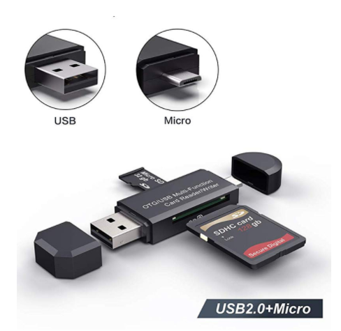 Lector de Tarjetas SD, TF y Cámara USB 3.0 - Image 8