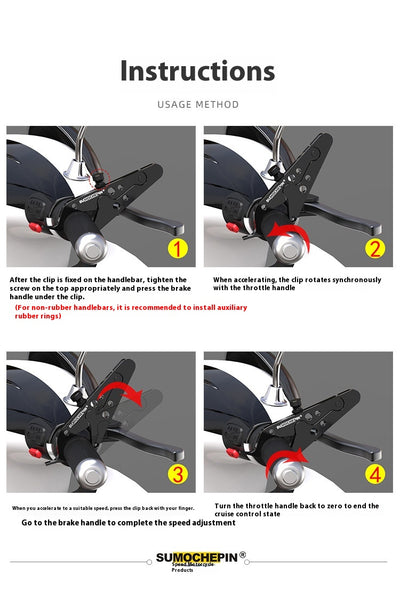 Soporte de Acelerador con Control de Crucero para Motos Eléctricas - Image 18