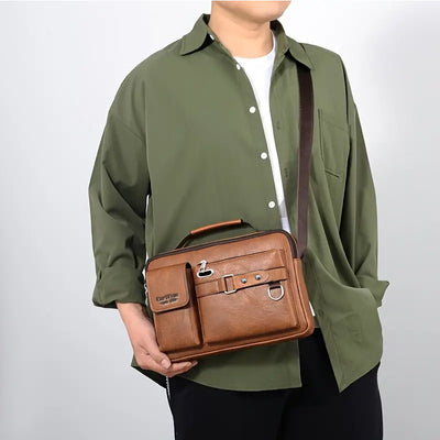 Bolsa Crossbody Commuter Premium para Hombre - Estilo Casual - Image 22