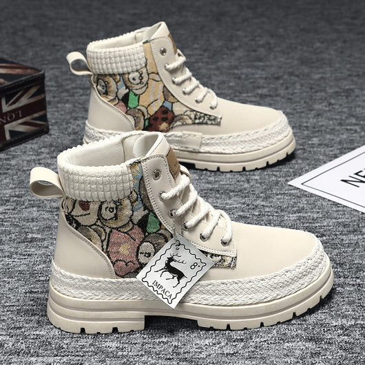 Botas de Trabajo Altas Versátiles para Hombre - Estilo Casual Imprescindible - Image 7