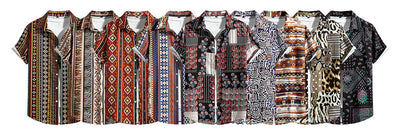 Camisa Suelta de Playa para Hombre - Manga Corta y Cómoda - Image 24