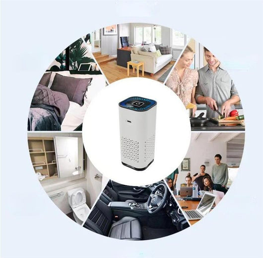 Purificador de Aire Portátil con Generador de Iones Negativos para Auto y Hogar - Image 12