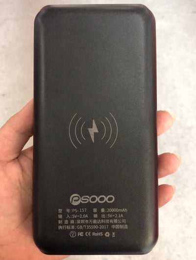 Cargador Solar Inalámbrico Qi Portátil con 3 Puertos USB - Compatible con iPhone, Samsung y Xiaomi - Image 3