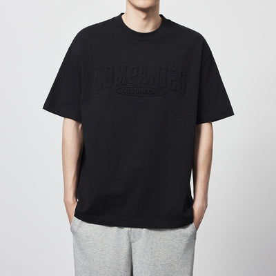 Camiseta Suelta de Algodón con Estampado de Letras y Cuello Redondo - Image 7