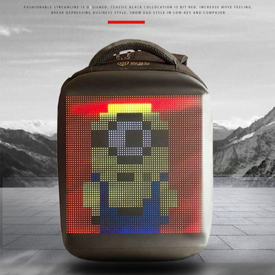 Mochila LED Publicitaria con Pantalla WiFi y Control Móvil