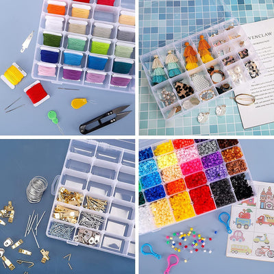 Caja Organizadora de 36 Compartimentos para Abalorios y Manualidades - Image 3