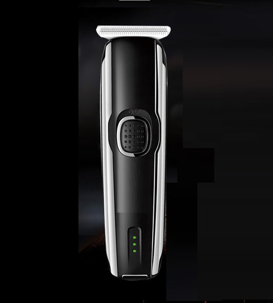 VGR V-020 professional black and silver rechargeable beard trimmer kit with 1mm, 2mm, 3mm guide combs, USB cable, cleaning brush, and oil. - Image 2