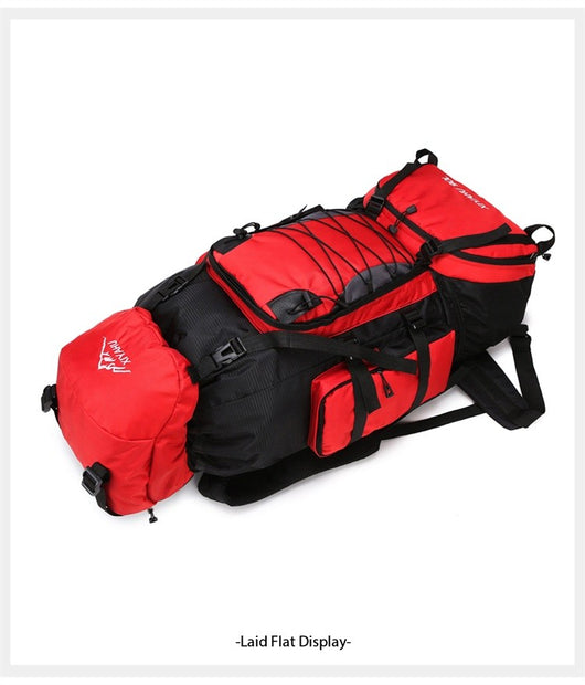 Mochila de Senderismo 90L XIYAHU - Resistente al Agua para Trekking y Camping - Image 40