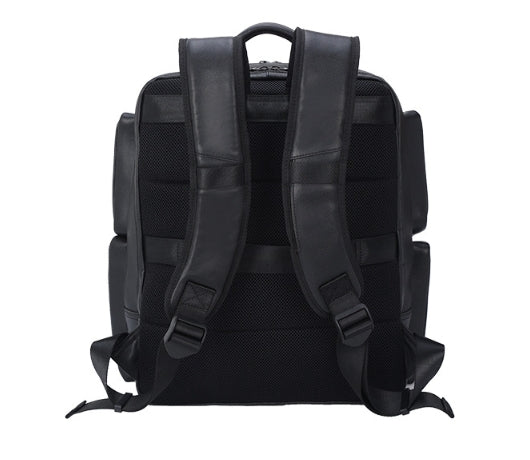 Mochila de Cuero Genuino para Viajes y Trabajo - Capacidad Grande 17 Pulgadas - Image 20