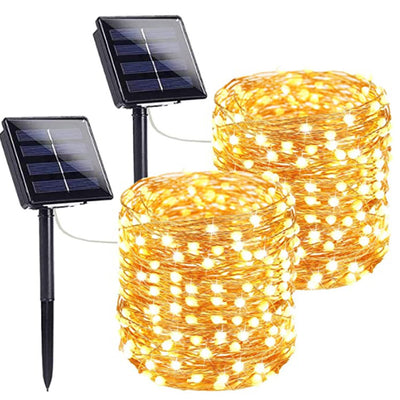 Lámpara Solar de Cobre Resistente al Agua para Exterior - Image 6