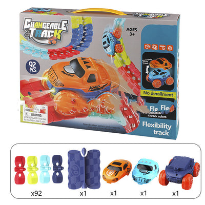Auto de Juguete con Rieles de Luz LED Modulables - Image 26