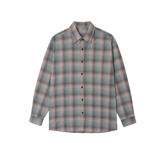 Camisa de Manga Larga con Contraste de Colores para Hombre - Image 5