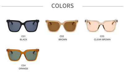 Gafas de Sol Cuadradas de Gran Marco - Estilo Europeo y Americano - Image 14