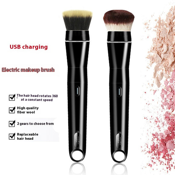 Set de Brochas Cosméticas Eléctricas con Carga USB