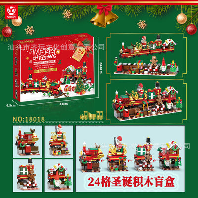 Set de 24 Bloques de Construcción Escenas Navideñas en Caja Sorpresa Compatible - Image 11