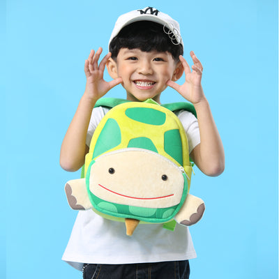 Mochila Escolar Infantil Diseño Tortuga de Peluche - Image 3